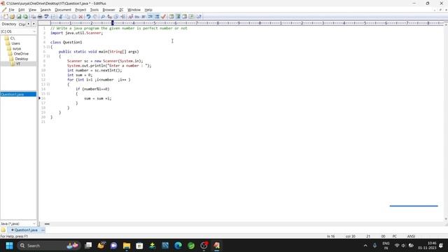 Perfect Number Or Not | Java Program смотреть онлайн