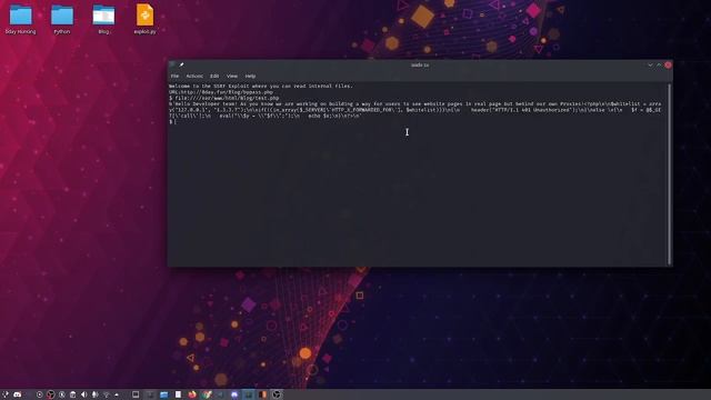 Code Exec, SSRF and Internal File via file:// protocol due to open_basedir being disabled. смотреть онлайн