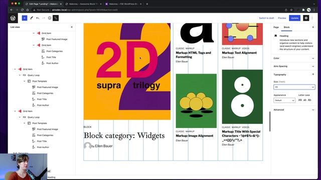 Landing Page Setup (Part 2) - Makoney WordPress Magazine Block Theme (FSE) смотреть онлайн