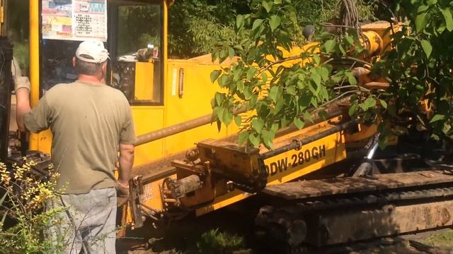 Установка ГНБ DDW 280 смотреть онлайн