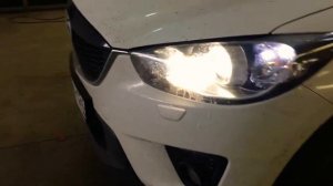 Работа омывателя фар cx 5