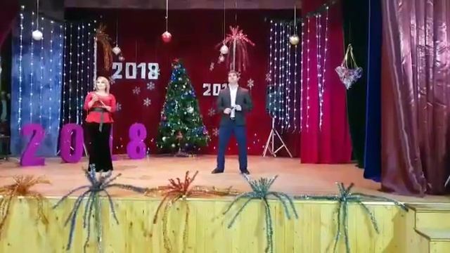 Новогодний концерт в с.Хив 2018г. смотреть онлайн