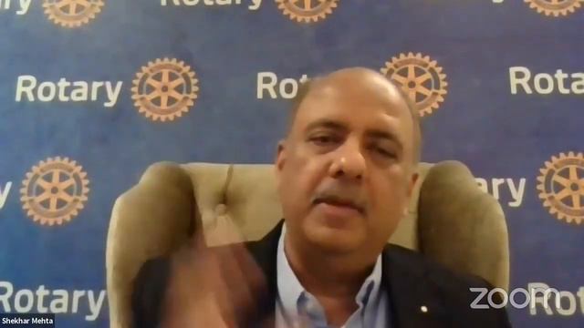 Casual Discussion with Shekhar Mehta, Rotary International President Elect смотреть онлайн