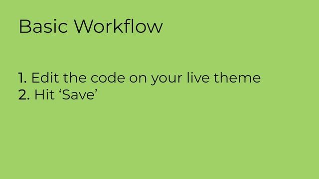 Shopify Theme Development EP04 - Staging & Workflow смотреть онлайн