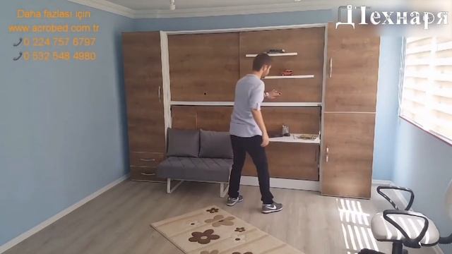 Эта мебель сэкономит ваше пространство | Умная мебель трансформер | Мебель трансформер нового уровн смотреть онлайн