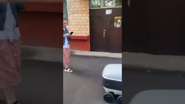 Яндекс Робот привёз заказ еду!! смотреть онлайн