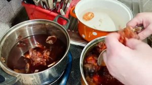 #Красим яйца на Пасху!✌️?#Яйца+Луковая шелуха+Нитка!!!Натуральная покраска яиц!!!??