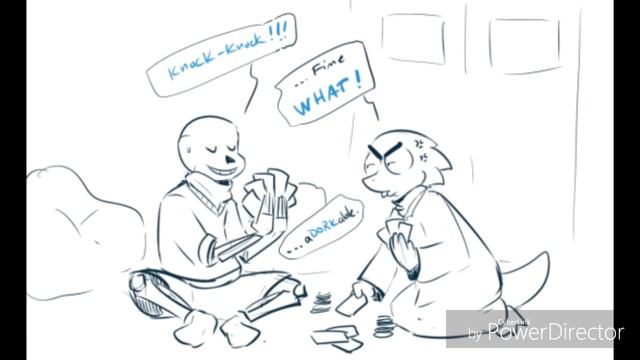 Undertale Comic Card Game Time смотреть онлайн