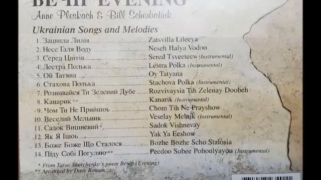 BILL SCHERBATIUK & ANNE PLESKACH - STACHOVA POLKA смотреть онлайн