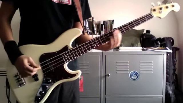 Foo Fighters: Dear Rosemary (Wasting Light) bass cover, Fender Jazz Deluxe USA смотреть онлайн