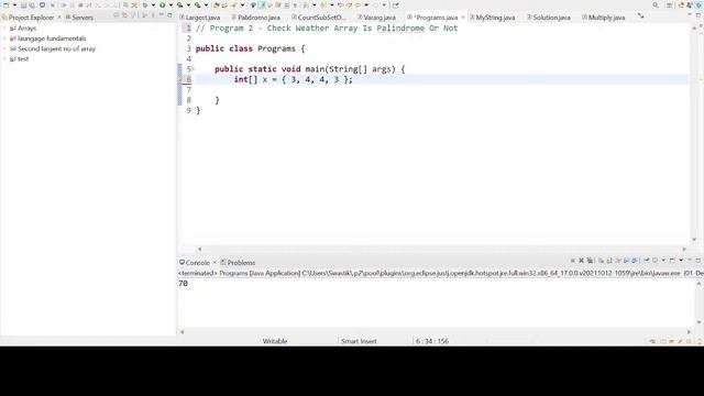 Solving Arrays Problem Using Java || Data Structure And Algorithm ||#live #programming #coding #jav смотреть онлайн