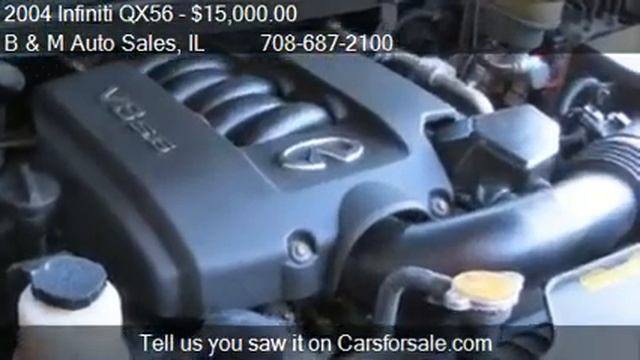 2004 Infiniti QX56 4WD for sale in Oak Forest, IL 60452 at t смотреть онлайн