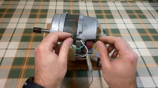 Как подключить двигатель от стиральной машины автомат.Реверс смотреть онлайн