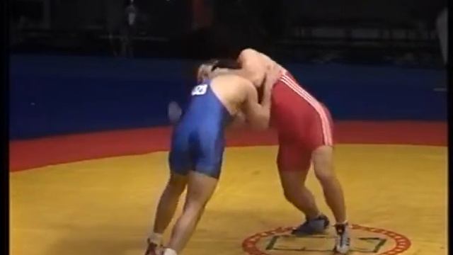 Спорт. Вольная борьба. Чемпионат Азии-2006. Алексей Крупняков-Олег Коллагов (Узбекистан). смотреть онлайн