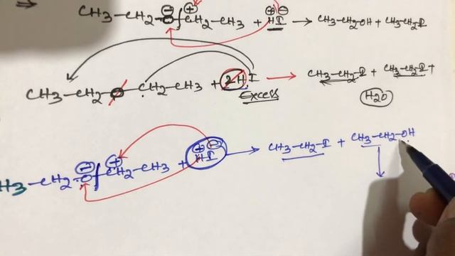Ethers chemical properties ( react with excess of HI ) important for NEET JEE EAMCET BITSAT.PART -7 смотреть онлайн