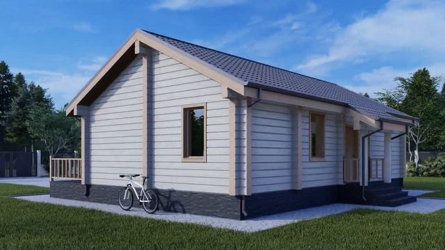 Проект "Прага" из клееного бруса смотреть онлайн