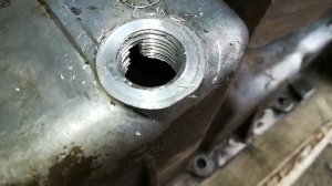 Opel Zafira ремонт резьбы поддона