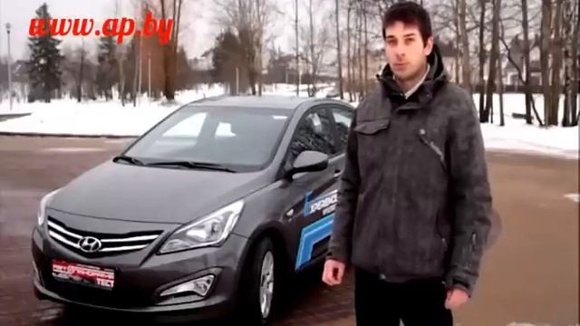 Hyundai ACCENT (Solaris) рестайлинг: народный тест Автопанорамы смотреть онлайн