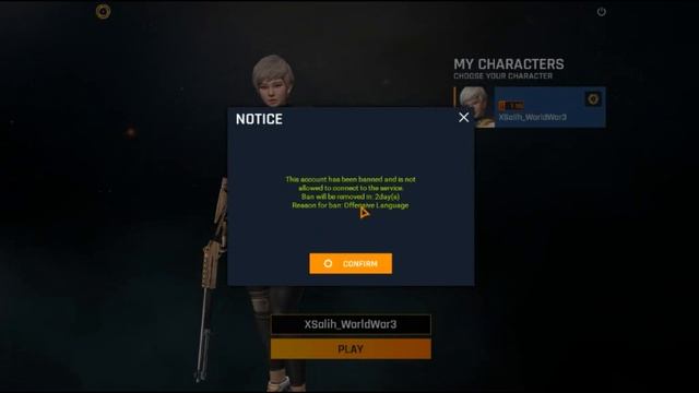 [XSalih_WorldWar3@BlackShot]:Iam Banned For 2 Days And Im Coming Back Tomorrow Stand By!! смотреть онлайн