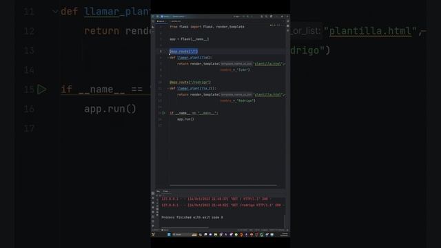 ¿Cómo crear tu primera aplicación/página web con Flask en Python ? - Plantillas HTML смотреть онлайн