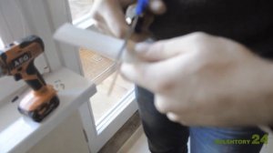 Установка рольштор системы UNI 1