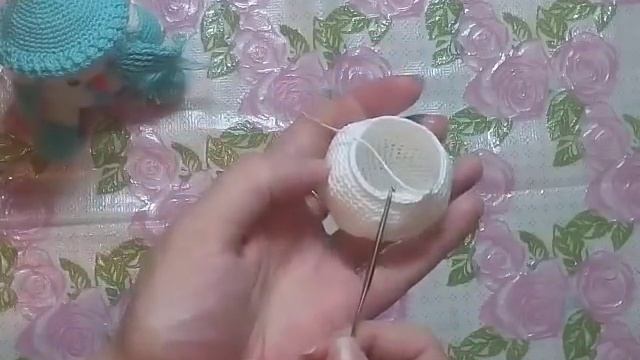 Снеговик часть 1.(полный МК по вязанию крючком.) смотреть онлайн