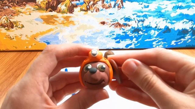 Как слепить Зуму Щенячий патруль/Paw Patrol plastisine tutorial смотреть онлайн