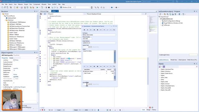 Update Part 1 - Parameterized Query in Delphi смотреть онлайн
