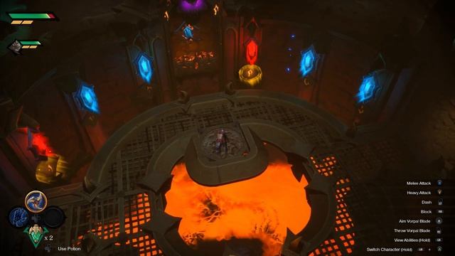 Chapter 5 Puzzle: How to get Western Vault Seal from Shrine of Vanity | Darksiders Genesis смотреть онлайн