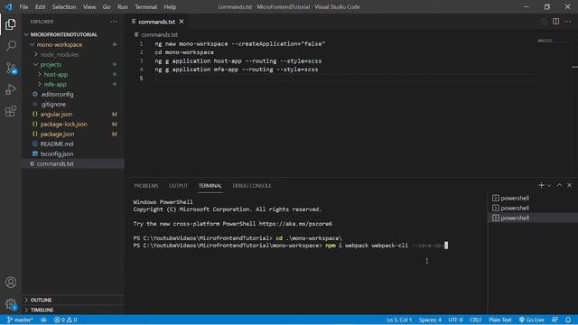 4. Installing Webpack with Module Federation feature | Microfrontned | Amar Kumar Ram смотреть онлайн