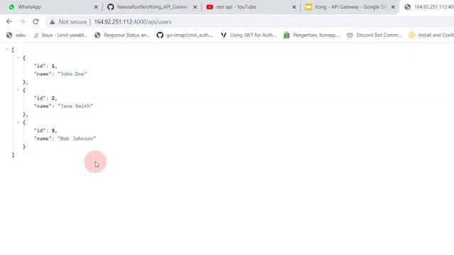 Kong API Gateway Setup смотреть онлайн