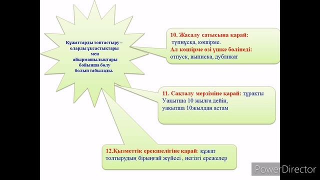 Мемлекеттік іс жүргізу, тақырыбы Құжаттарды топтастыру және құжаттама жүйелері, оқытушы Тастемирова смотреть онлайн