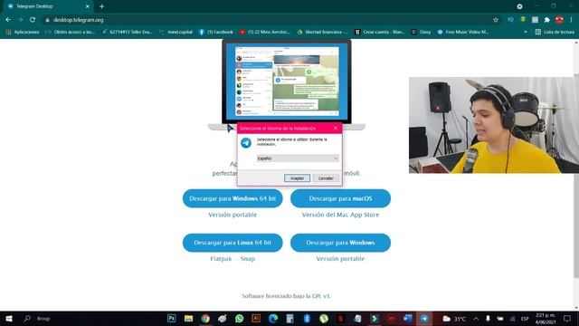 ✅Como Descargar e Instalar TELEGRAM Para PC 2021 - Full Español ⚡Windows/Mac смотреть онлайн