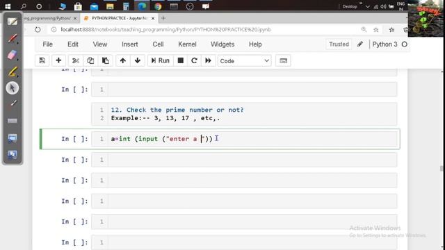 (Python) 12. Check Prime Number смотреть онлайн