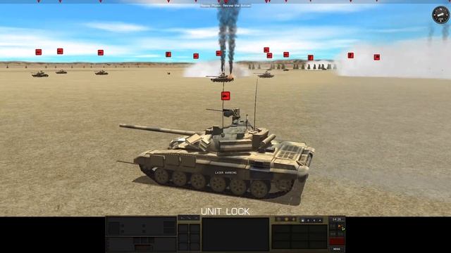 Combat Mission Shock Force 2: 40 T-90s vs 12 Leopards - The Thin Blue Line смотреть онлайн