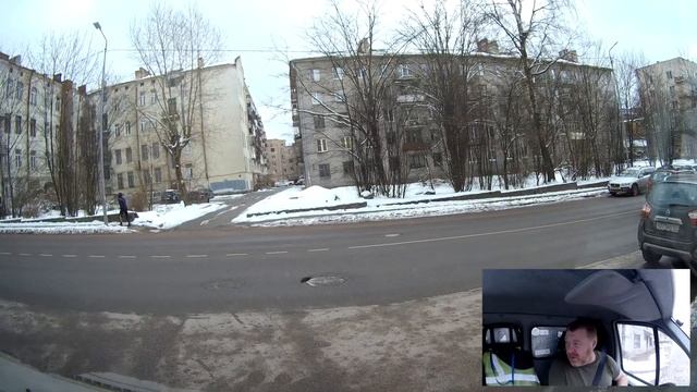Выборг / короткий проезд по городу / часть 1 смотреть онлайн