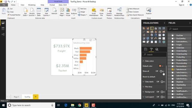 Power BI - Customized Tooltip | How To Extend The Power Of Power BI