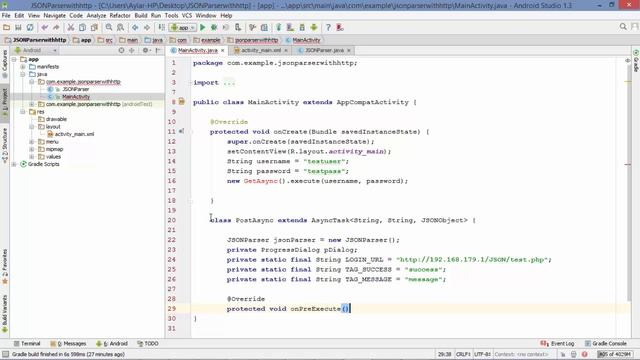 How to parse JSON using parser with HTTP in android apps смотреть онлайн