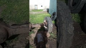 Обзор моста "ГАЗ 66" и "МТЗ 80 Л с Куном"