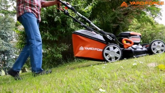 Yard Force 108V Lithium Ion 46cm Lawnmower смотреть онлайн