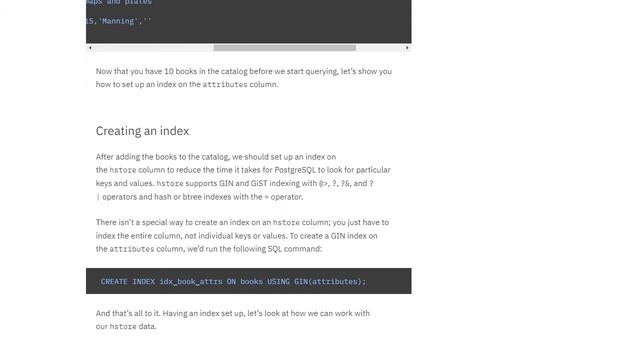 13 DB404 PostgreSQL hstore смотреть онлайн