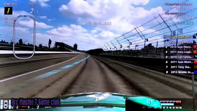 NASCAR with Arc Seven. Indianapolis Motor Speedway. Chevrolet Impala. смотреть онлайн