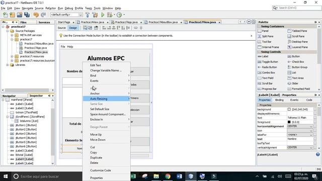 Control List en Java смотреть онлайн