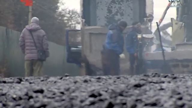 2 Укладка асфальта на ул.Мира смотреть онлайн