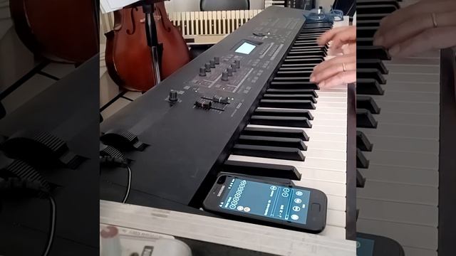 Zen Activity: playing Bach on a 22bpm metronome смотреть онлайн