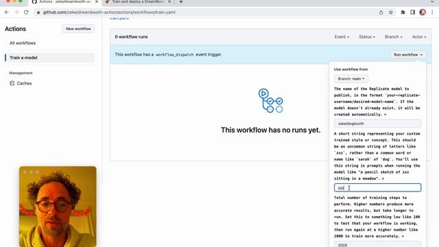 Train your own DreamBooth model using Github Actions and Replicate смотреть онлайн