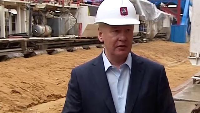 Осмотр хода работ по строительству станции «Косино-Ухтомская» Кожуховской линии метро смотреть онлайн