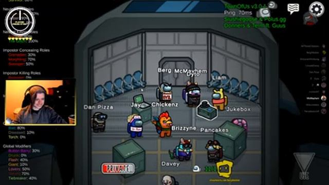 Town of Us! - Modded Among Us with FF смотреть онлайн