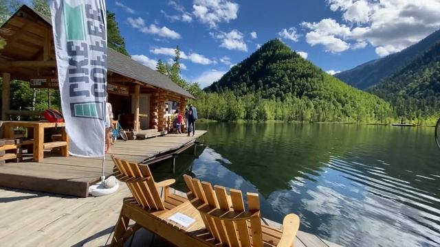 Самое живописное озеро Сказка на территории Экопарка "Южный Байкал" смотреть онлайн