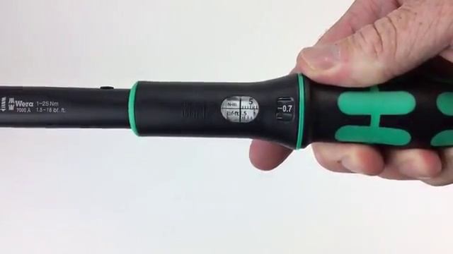 Динамометрический ключ WERA 7000 A 1 25 Nm с переключаемой трещоткой серия 7000 075393 смотреть онлайн